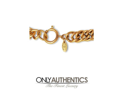 Chanel Gold Diamond Charm Choker - Only Authentics