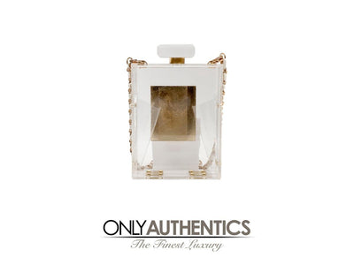 Chanel Plexiglass No. 5 Perfume Bottle Bag - Only Authentics