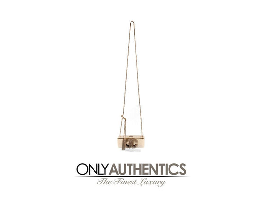 CHANEL GOLD CCロゴ クリアバッグ CHANEL ビーズマトラッセCCターンロックチェーンショルダー