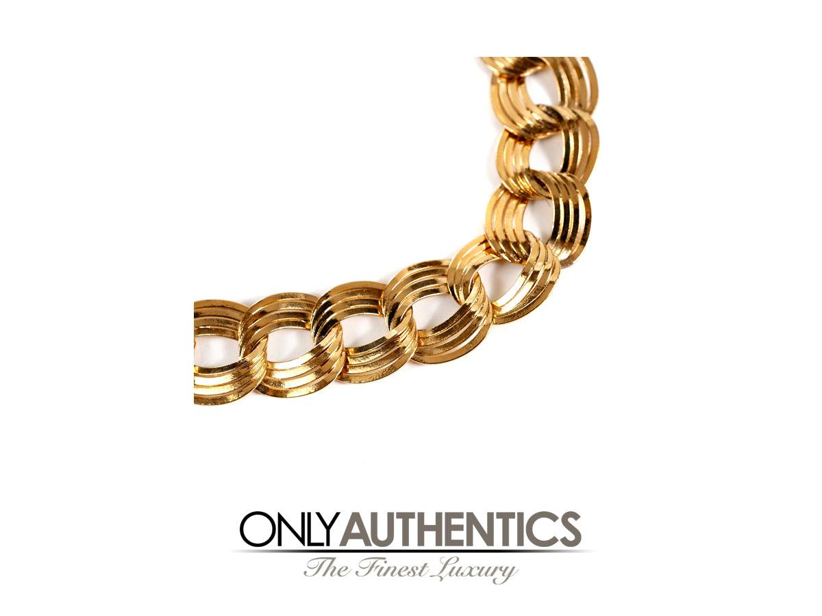 Chanel Gold Linked Chain Necklace Belt - Only Authentics