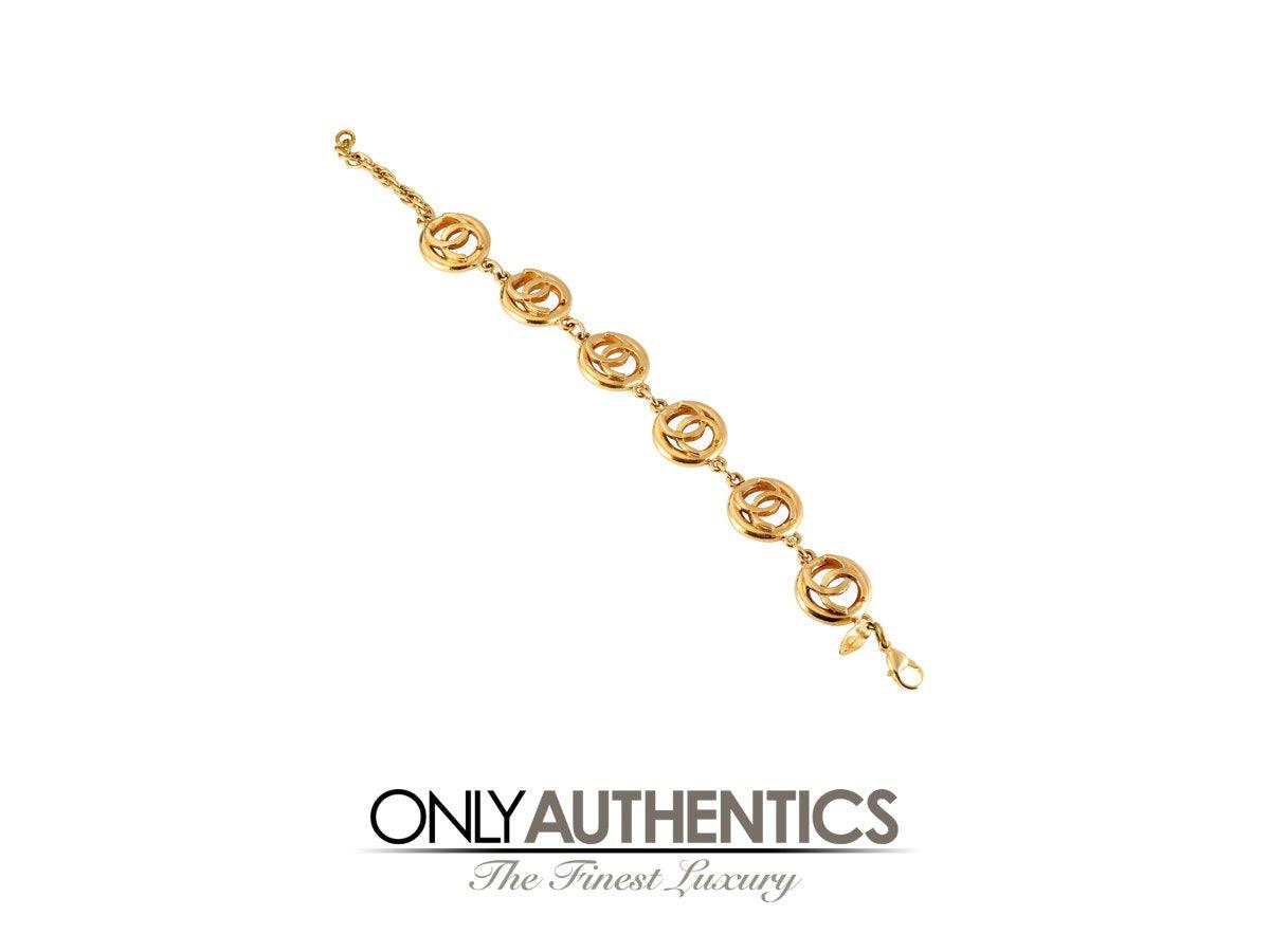Chanel Gold CC Bracelet - Only Authentics