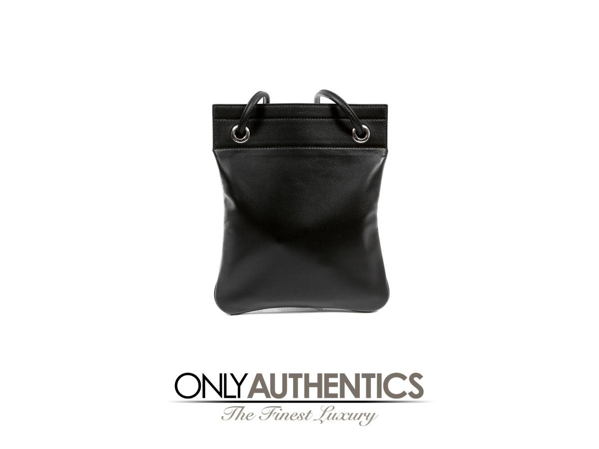 Hermès Black Leather Aline Mini Bag - Only Authentics