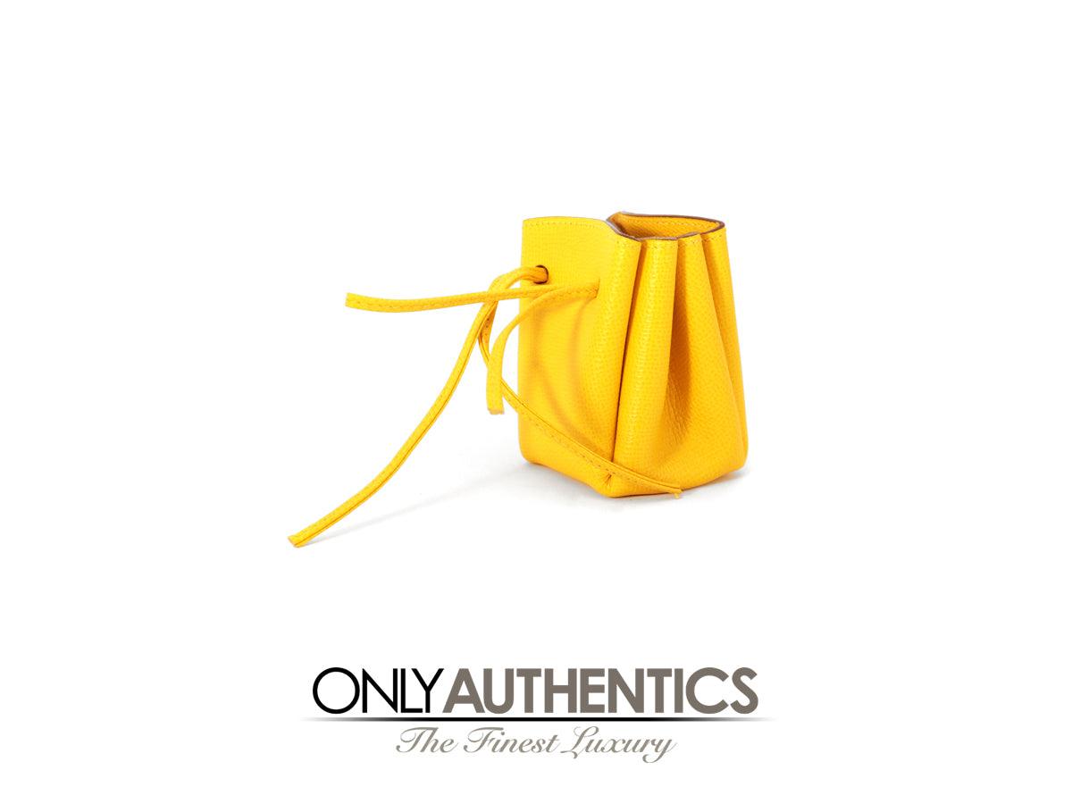 Hermès Yellow Epsom Vespa Pouch - Only Authentics