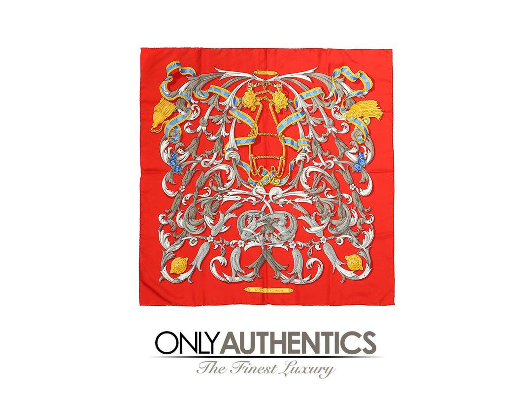 G*読様 【新品・未使用】HERMÈS×THE ALFEE25周年 スカーフ カ □エルメス□ スカーフ カレ90「 THE ALFEE AUBE」 スカーフ シルク