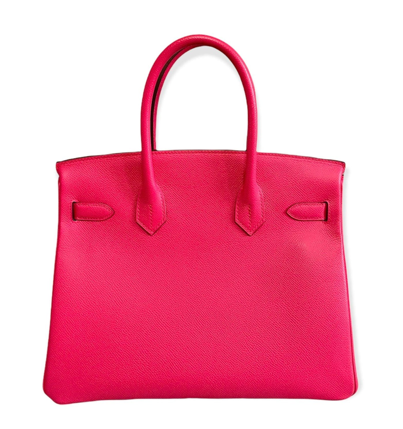Hermès 30cm Vibrant Rose Epsom Birkin with Gold Hardware - Only Authentics