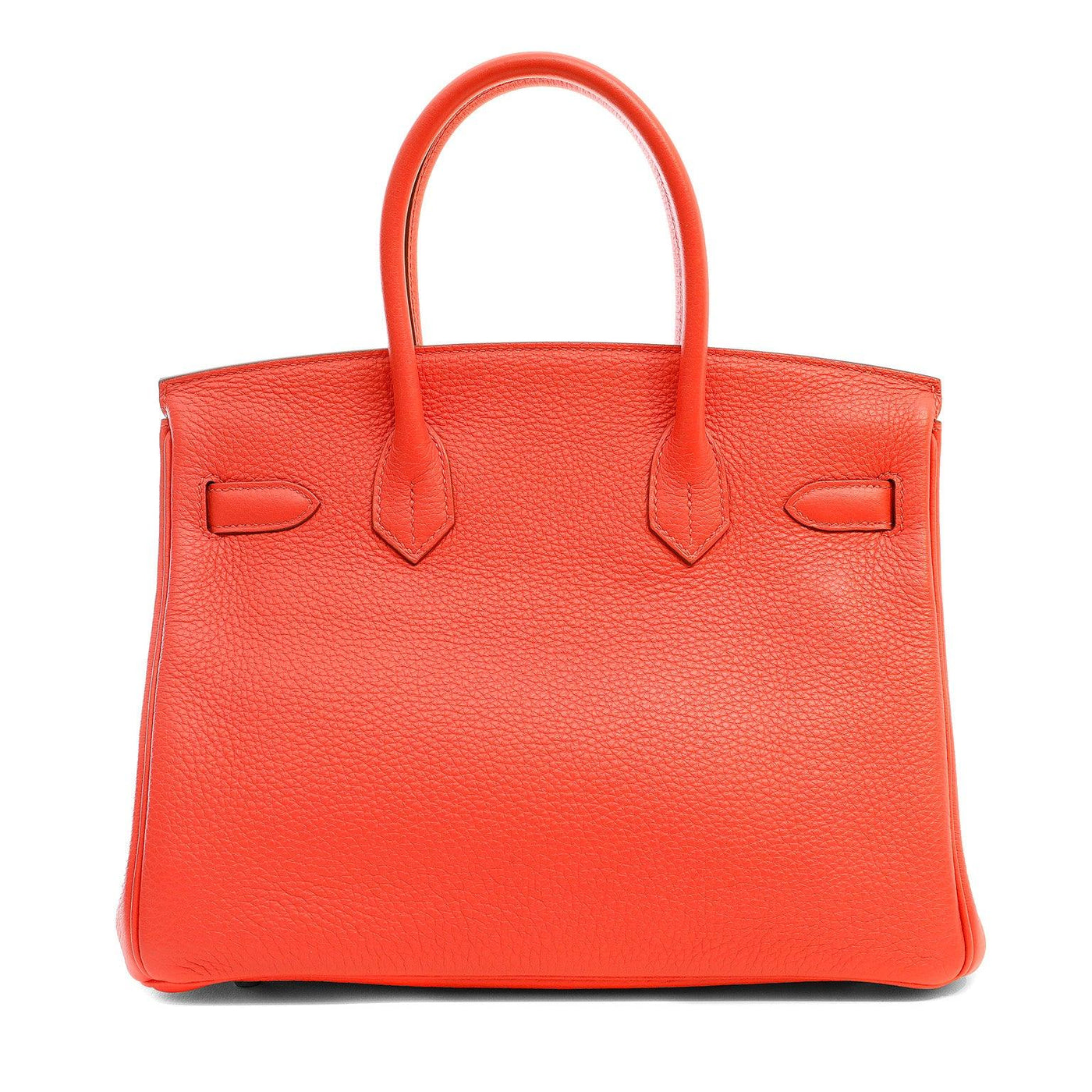 Hermès 30cm Rose Orange Togo Birkin w/ Palladium Hardware - Only Authentics