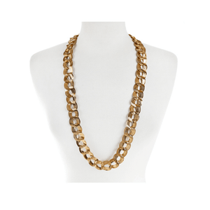 Chanel Gold Linked Chain Necklace Belt - Only Authentics