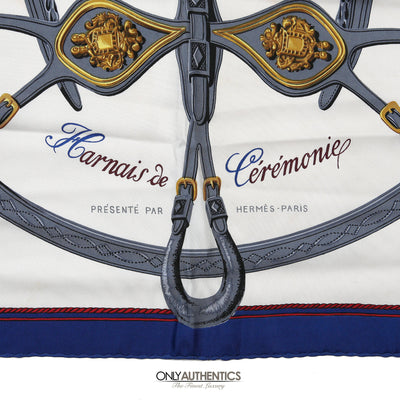 Hermès Harnais de Ceremonie Silk Scarf - Only Authentics