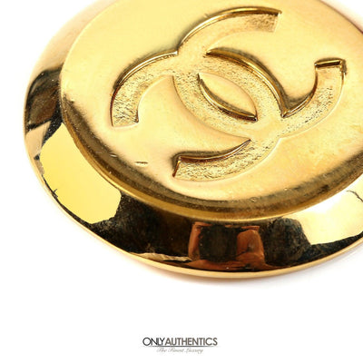 Chanel Gold CC Scarf Ring Clip - Only Authentics