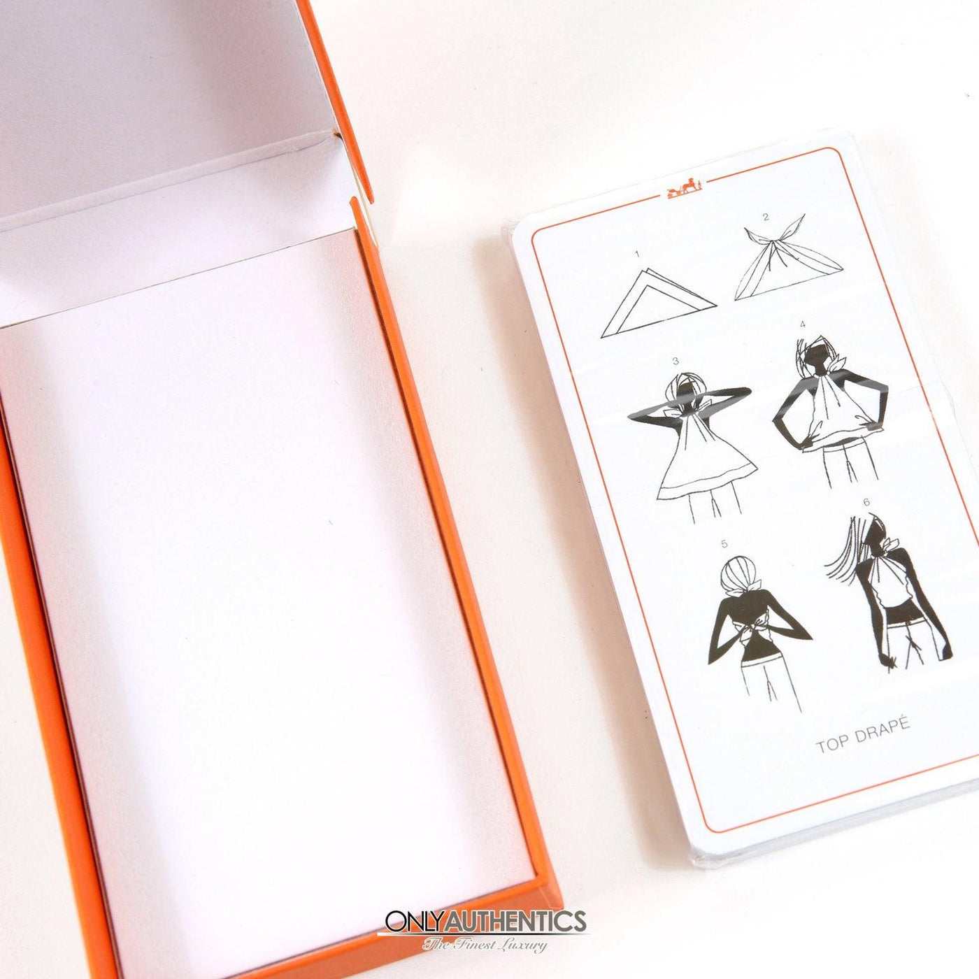 Hermès Scarf Knotting Cards - Only Authentics
