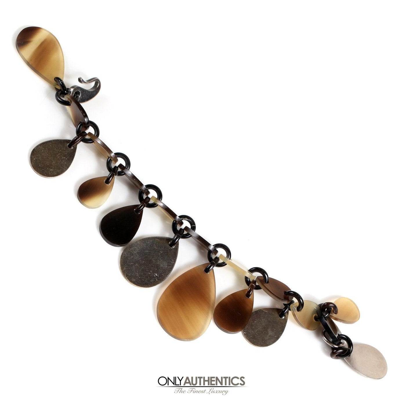Hermès Raji Carved Horn Bracelet - Only Authentics