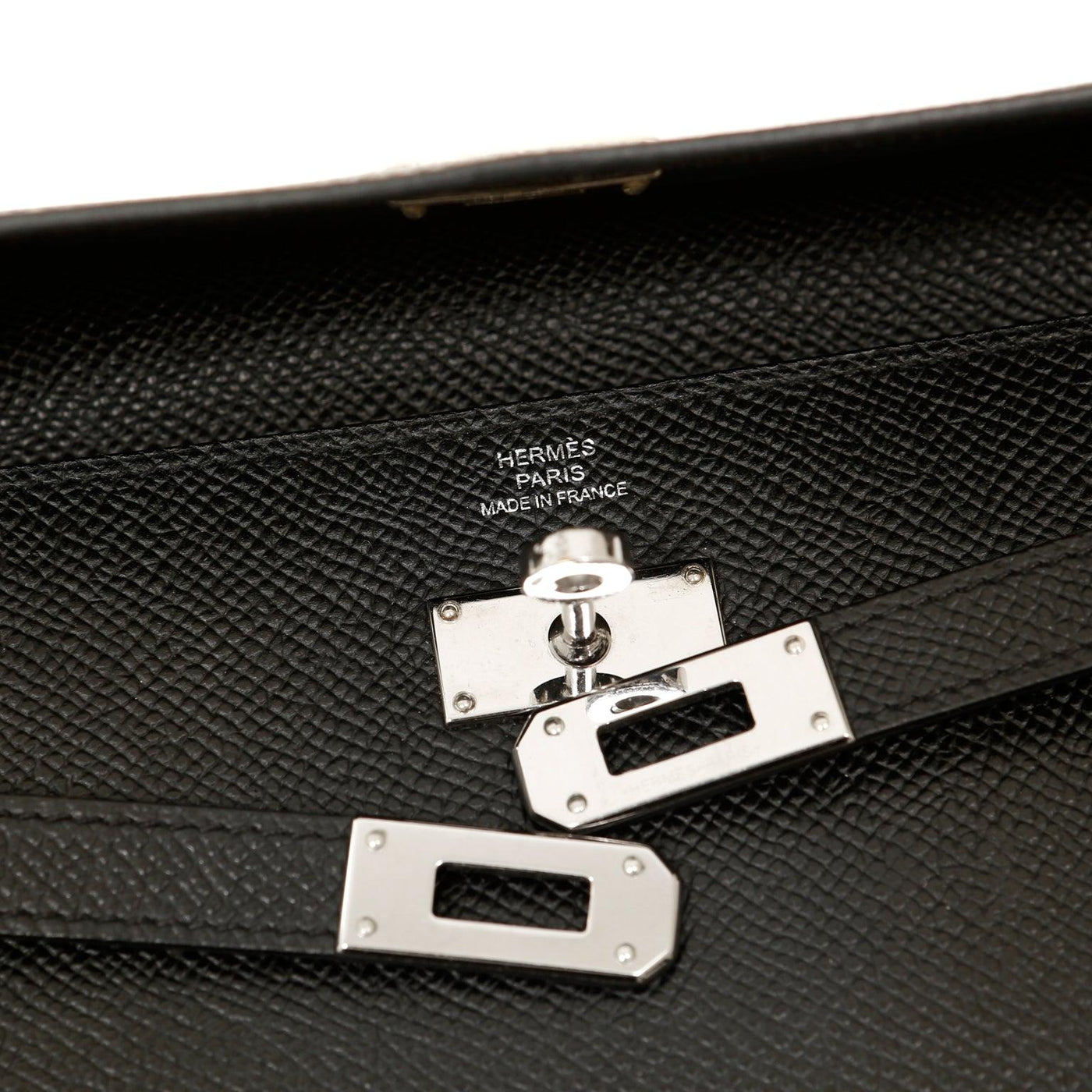 Hermes Black  Wallet w/ Palladium Hardware - Only Authentics