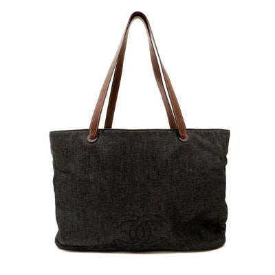 Chanel XL Jumbo Denim Tote Bag - Only Authentics