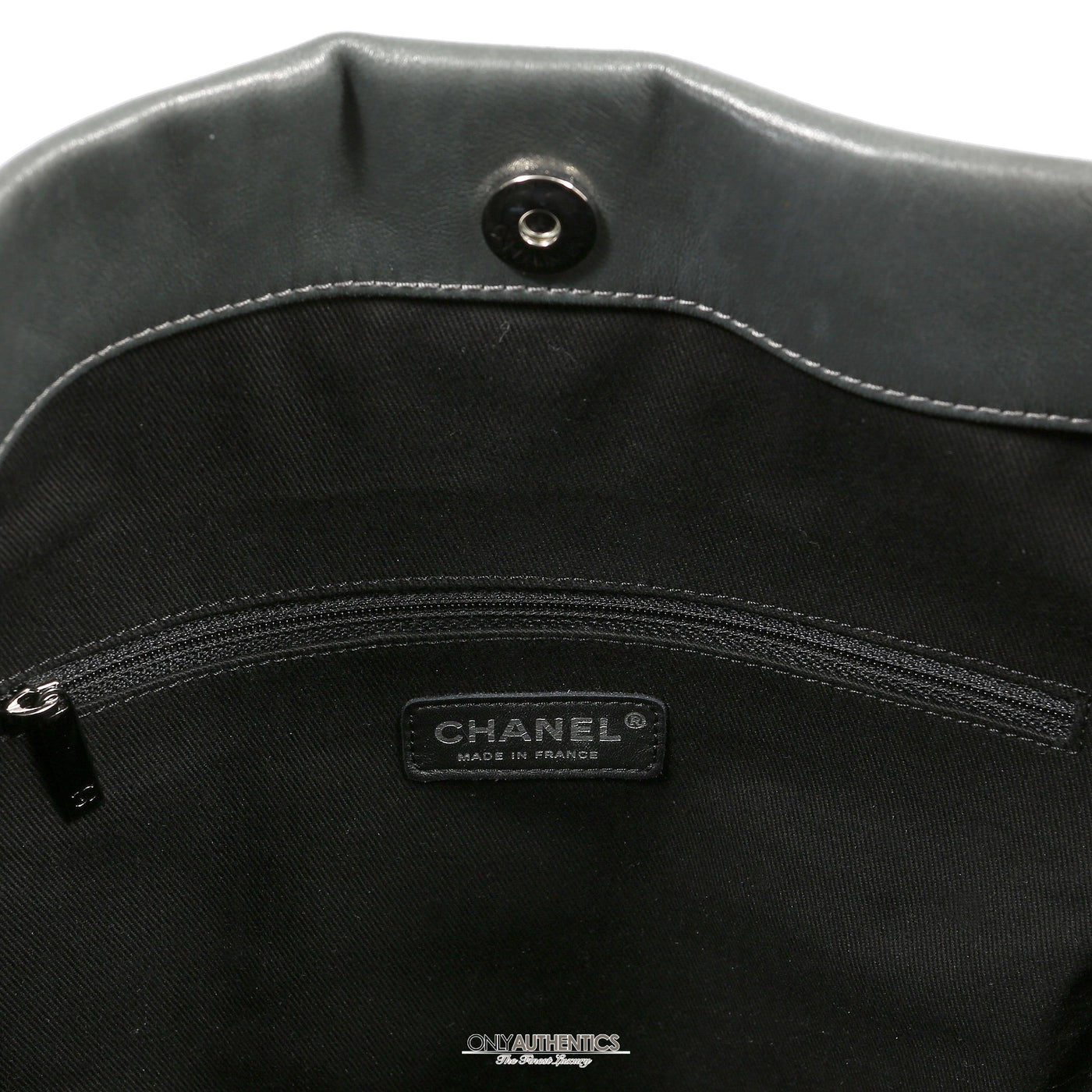 Chanel Black Lambskin Eight Knots Tote - Only Authentics