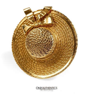 Chanel Gold Vintage Hat Pin - Only Authentics