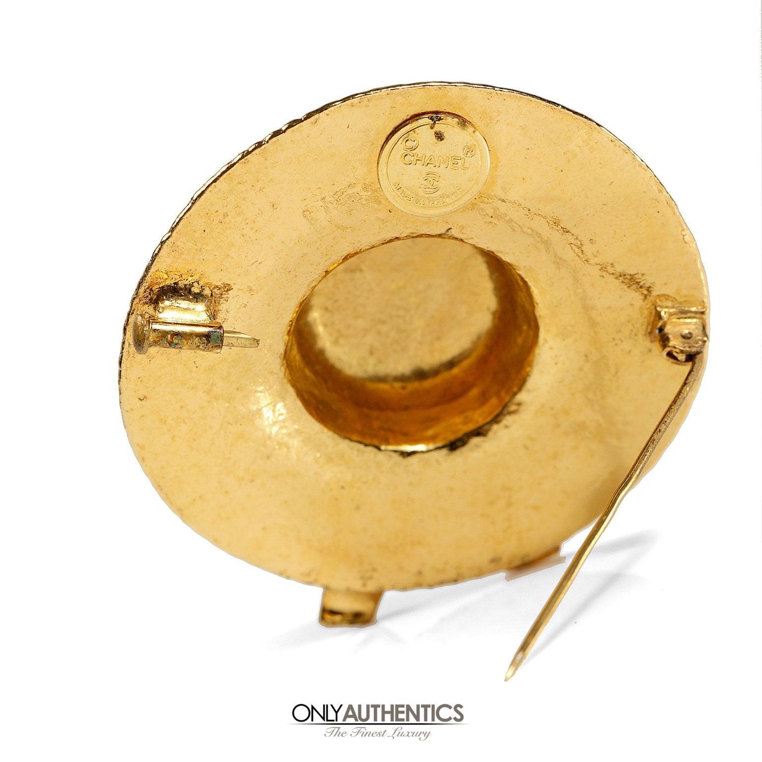 Chanel Gold Vintage Hat Pin - Only Authentics