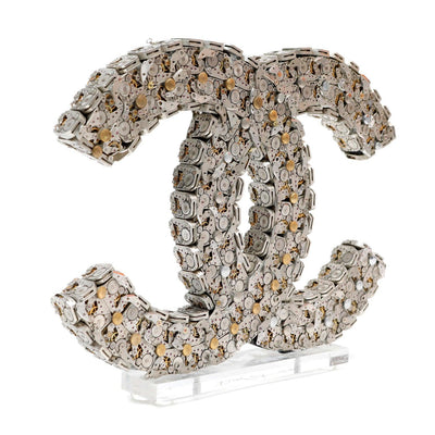 Bespoke Dan Tanenbaum Horological Chanel CC Sculpture - Only Authentics