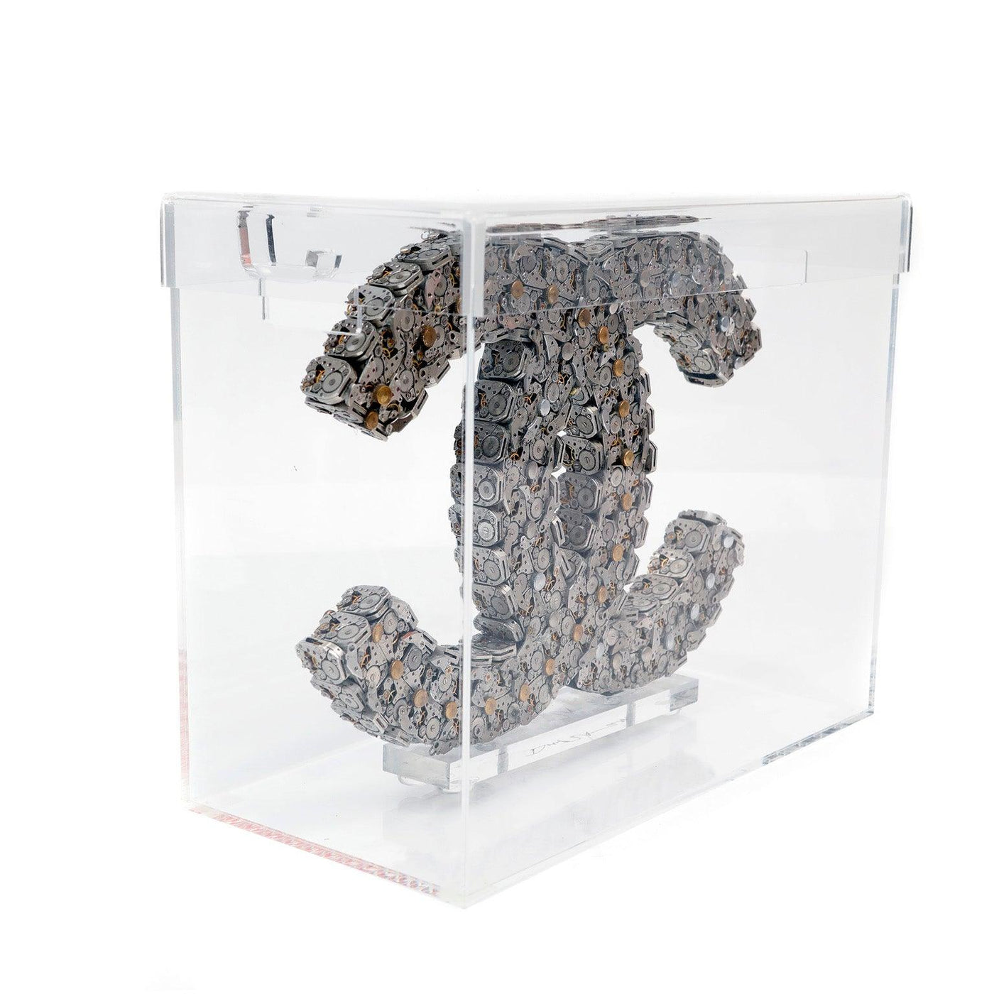 Bespoke Dan Tanenbaum Horological Chanel CC Sculpture - Only Authentics