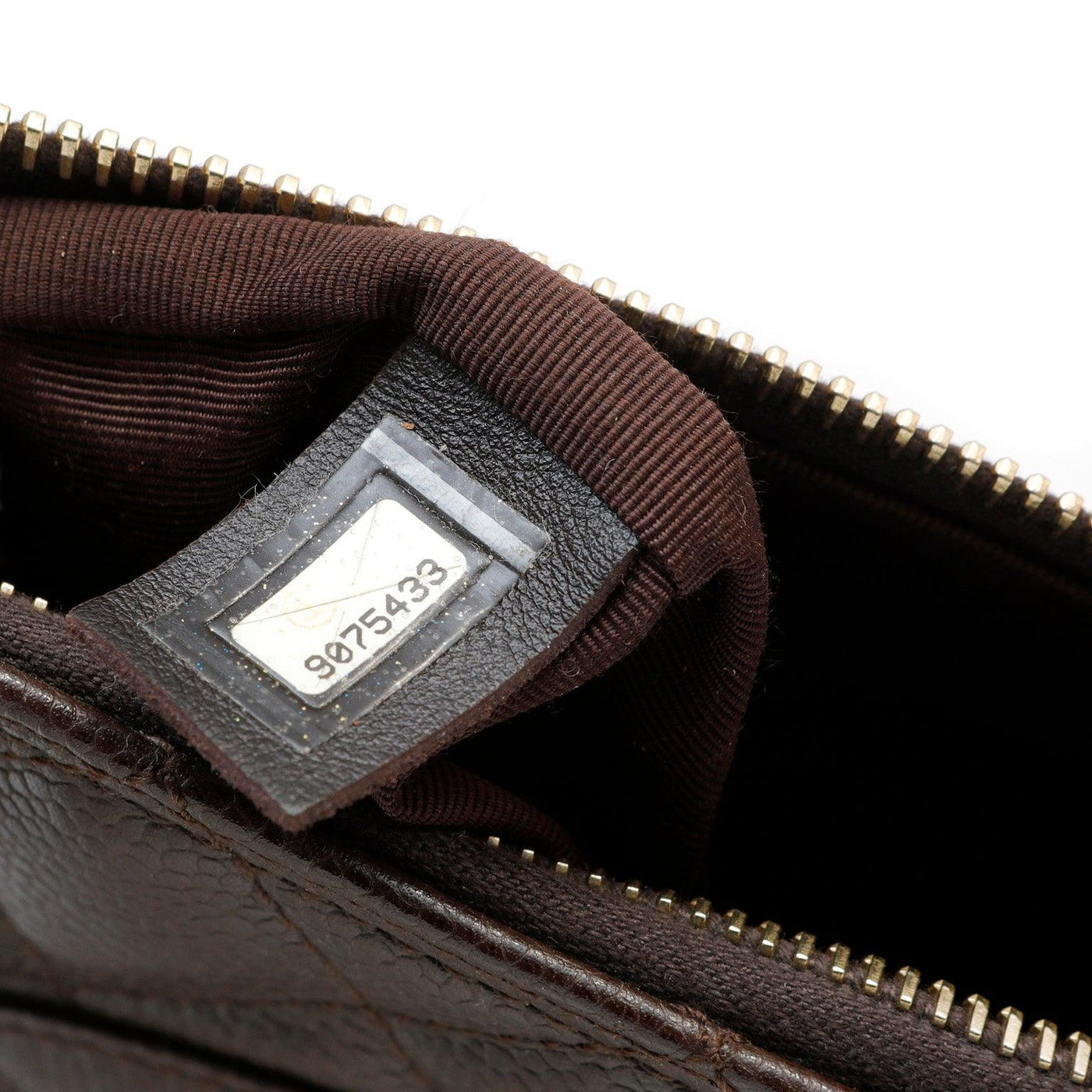 Chanel Brown Caviar Leather Timeless CC Shoulder Bag - Only Authentics