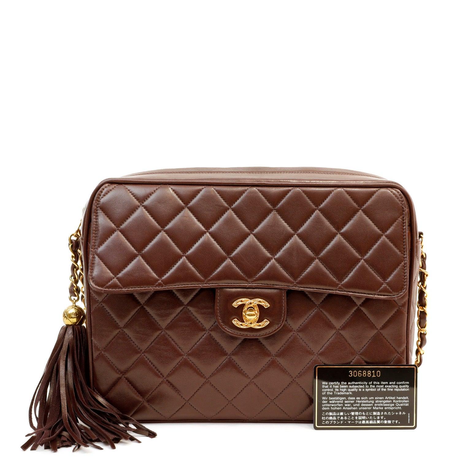 Chanel 1996 Collector's Edition Brown Daim Ecaille Box Bag - shop 