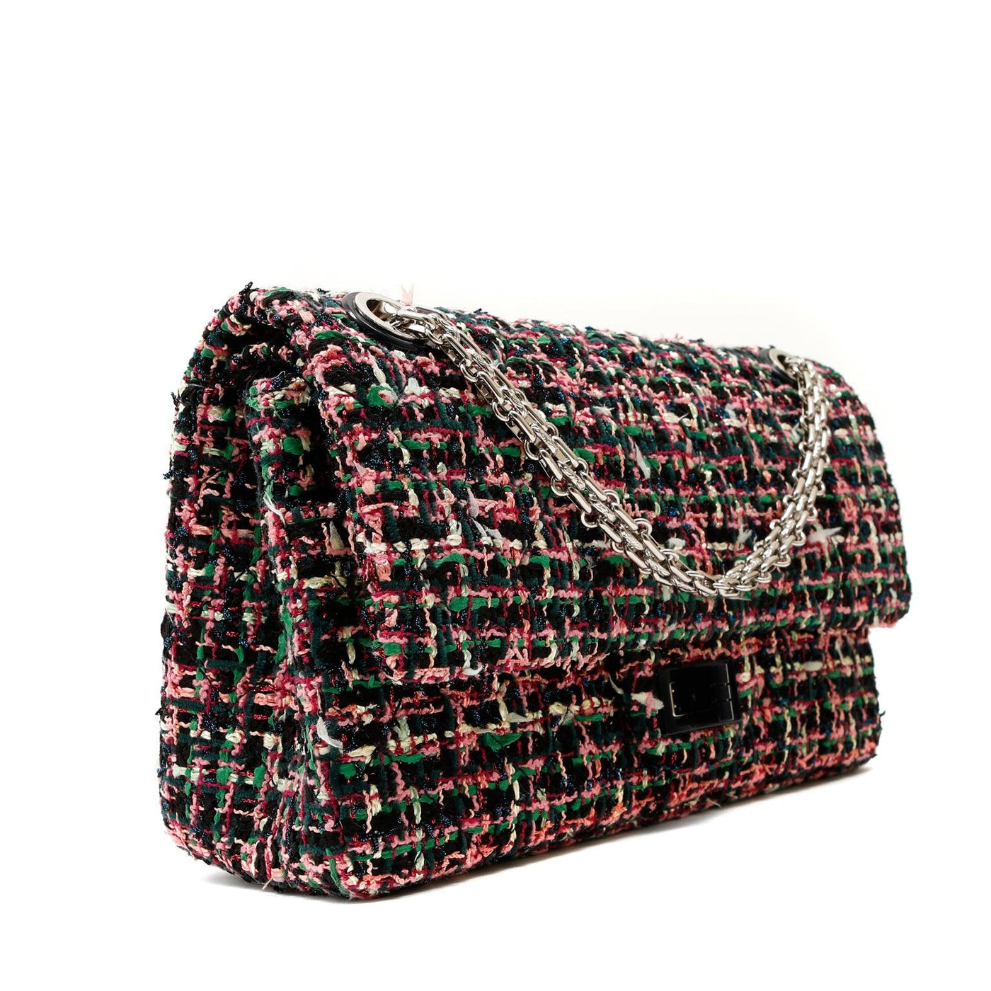 Chanel  Multicolored Tweed Reissue Medium Flap Bag - Only Authentics