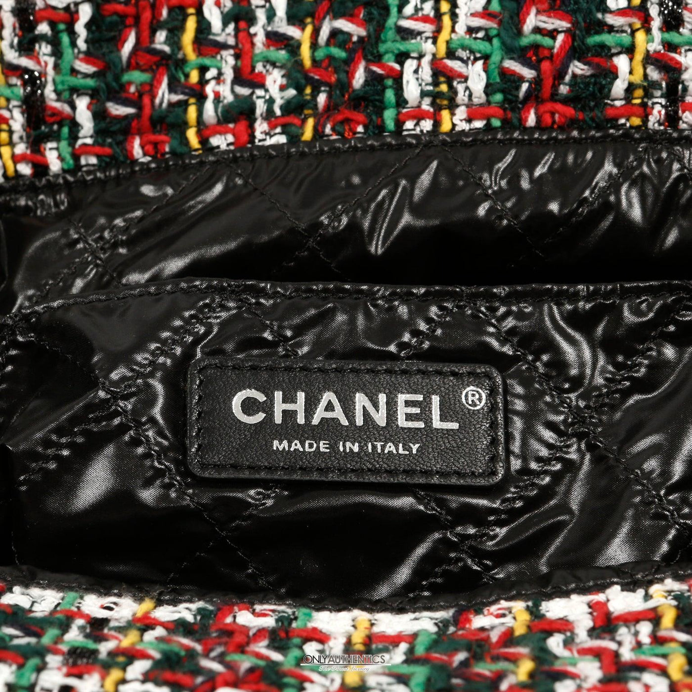 Chanel Multicolor Tweed No. 5 Tote - Only Authentics